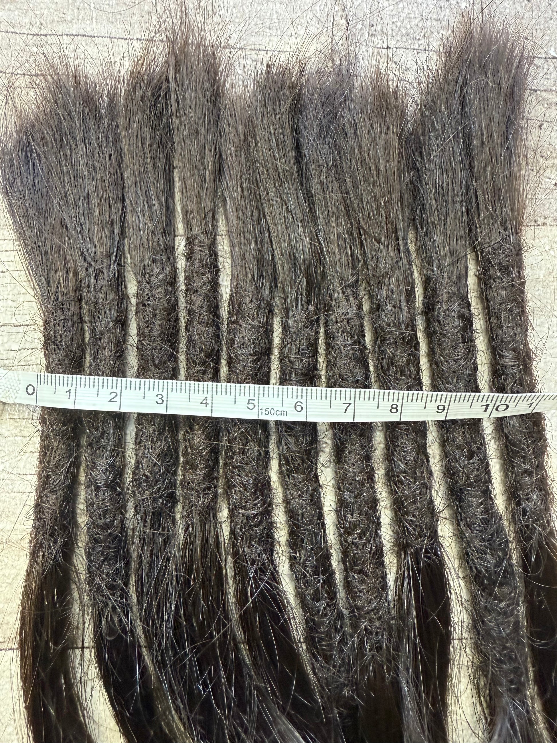 Raw Dark Brown Extensions 11 Inch - Ceredigion Dreadlocks