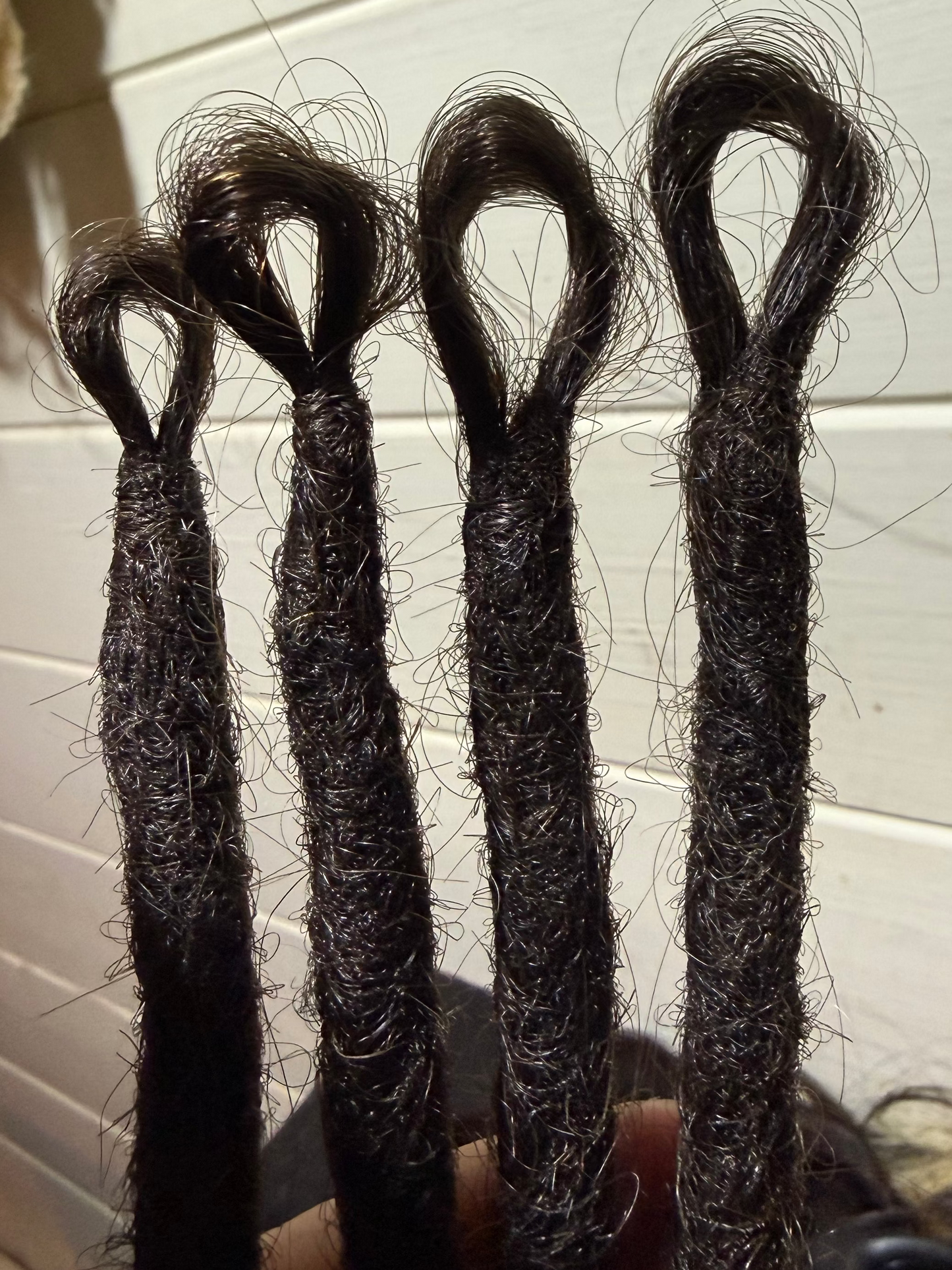 Teakay: x10 looped dreadlock extensions