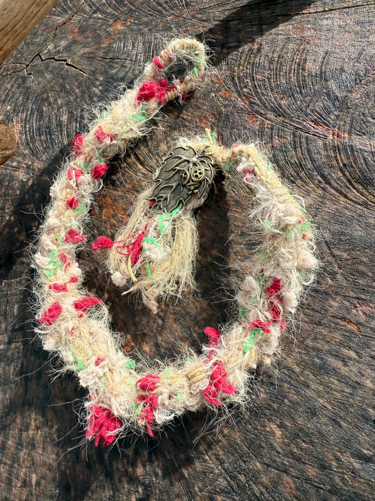 Fluffy Hair Wrap - Ladybird - Ceredigion Dreadlocks