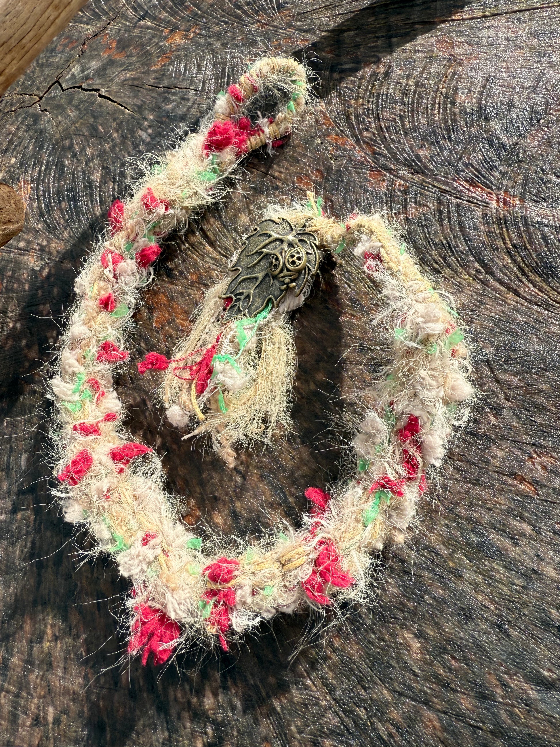 Fluffy Hair Wrap - Ladybird - Ceredigion Dreadlocks