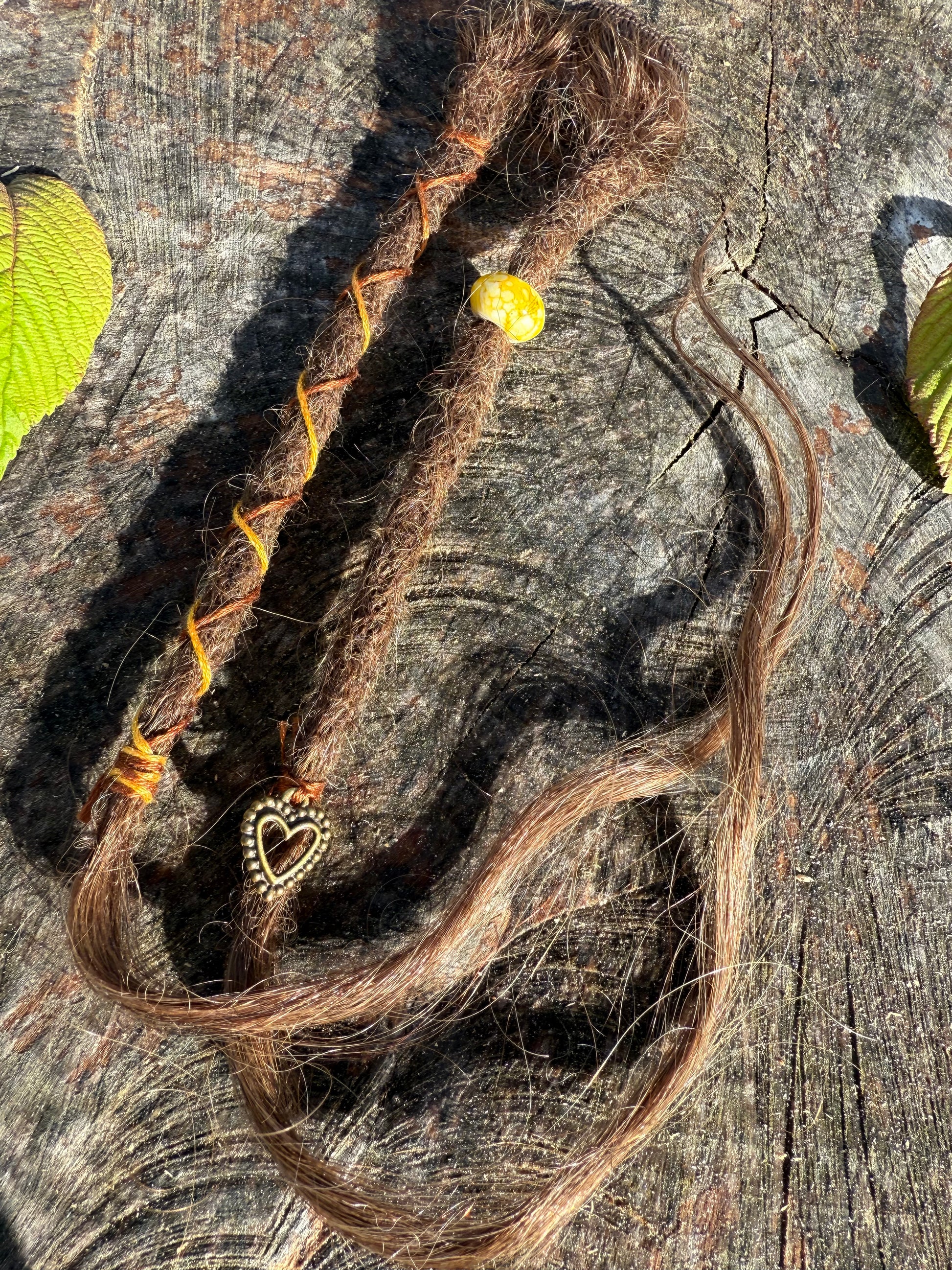 Clip In Brown 16 Inches Extension Accessory - Ceredigion Dreadlocks