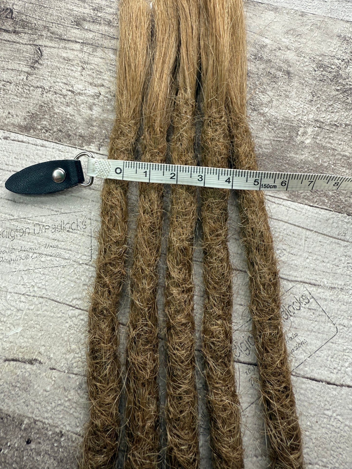 Golden Blonde 15 Inch Curly Extensions - Ceredigion Dreadlocks