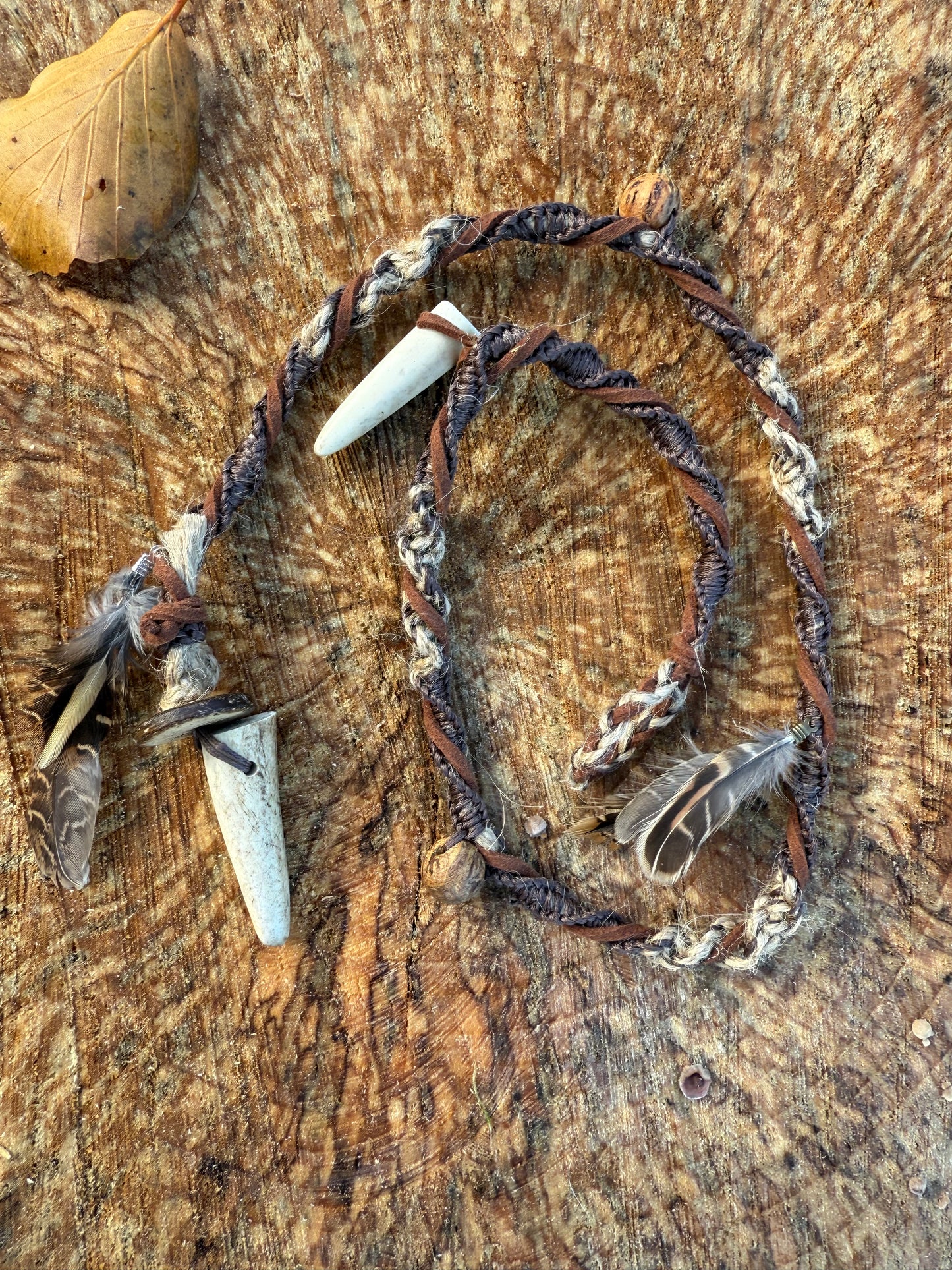 Macrame Hair Wrap - Wilderness - Ceredigion Dreadlocks