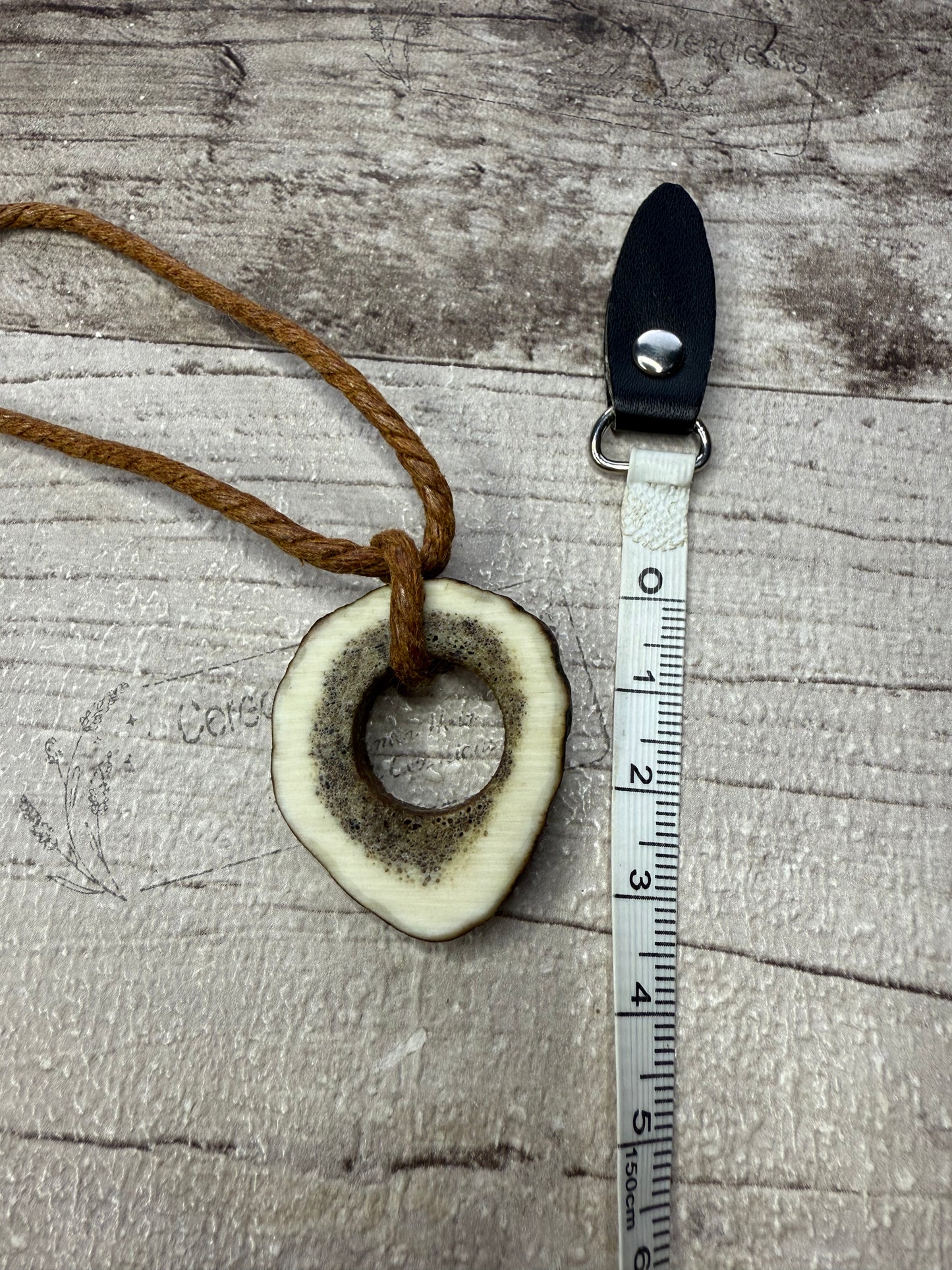 Antler Disc Necklace - Ceredigion Dreadlocks