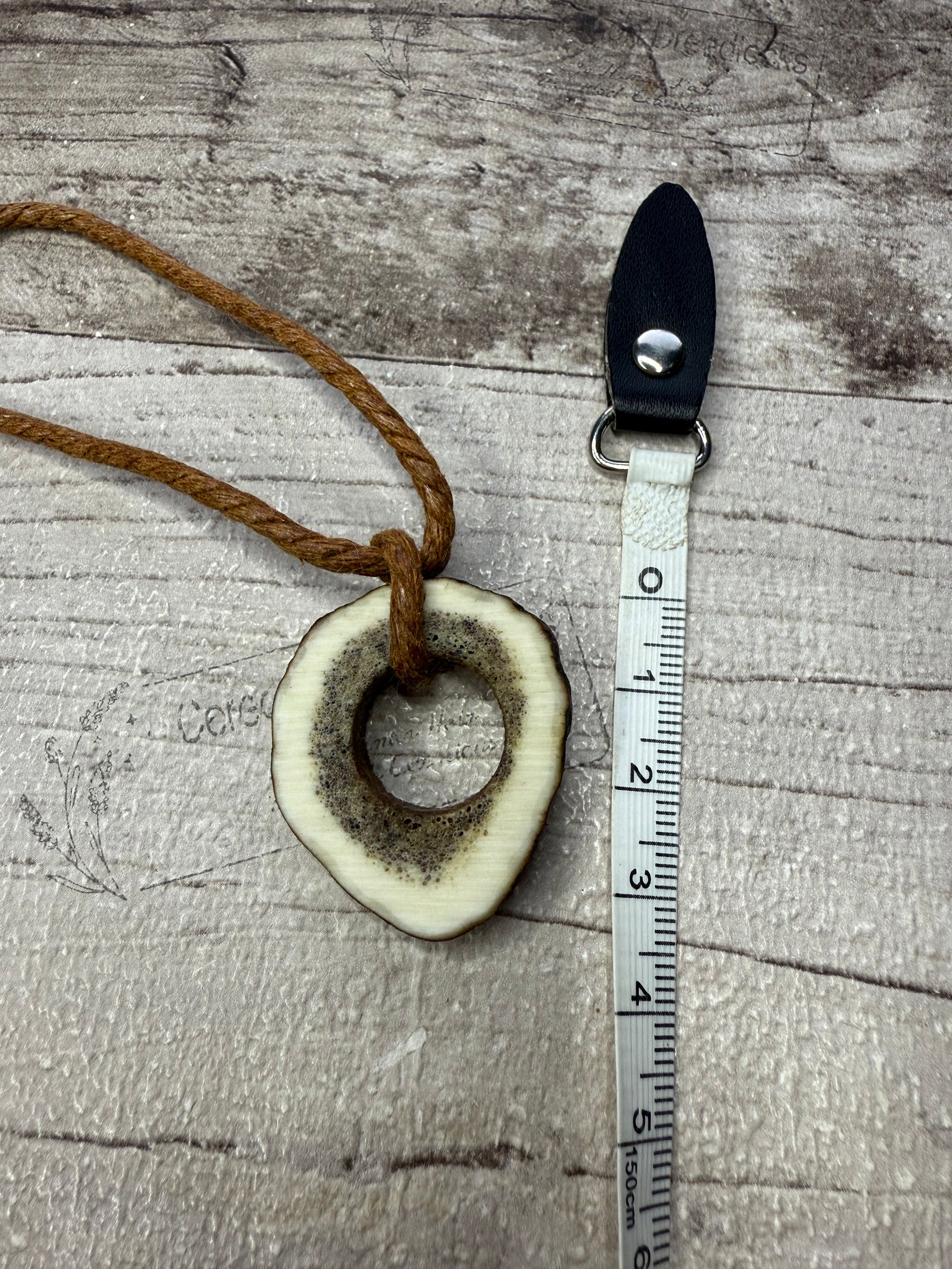 Antler Disc Necklace - Ceredigion Dreadlocks