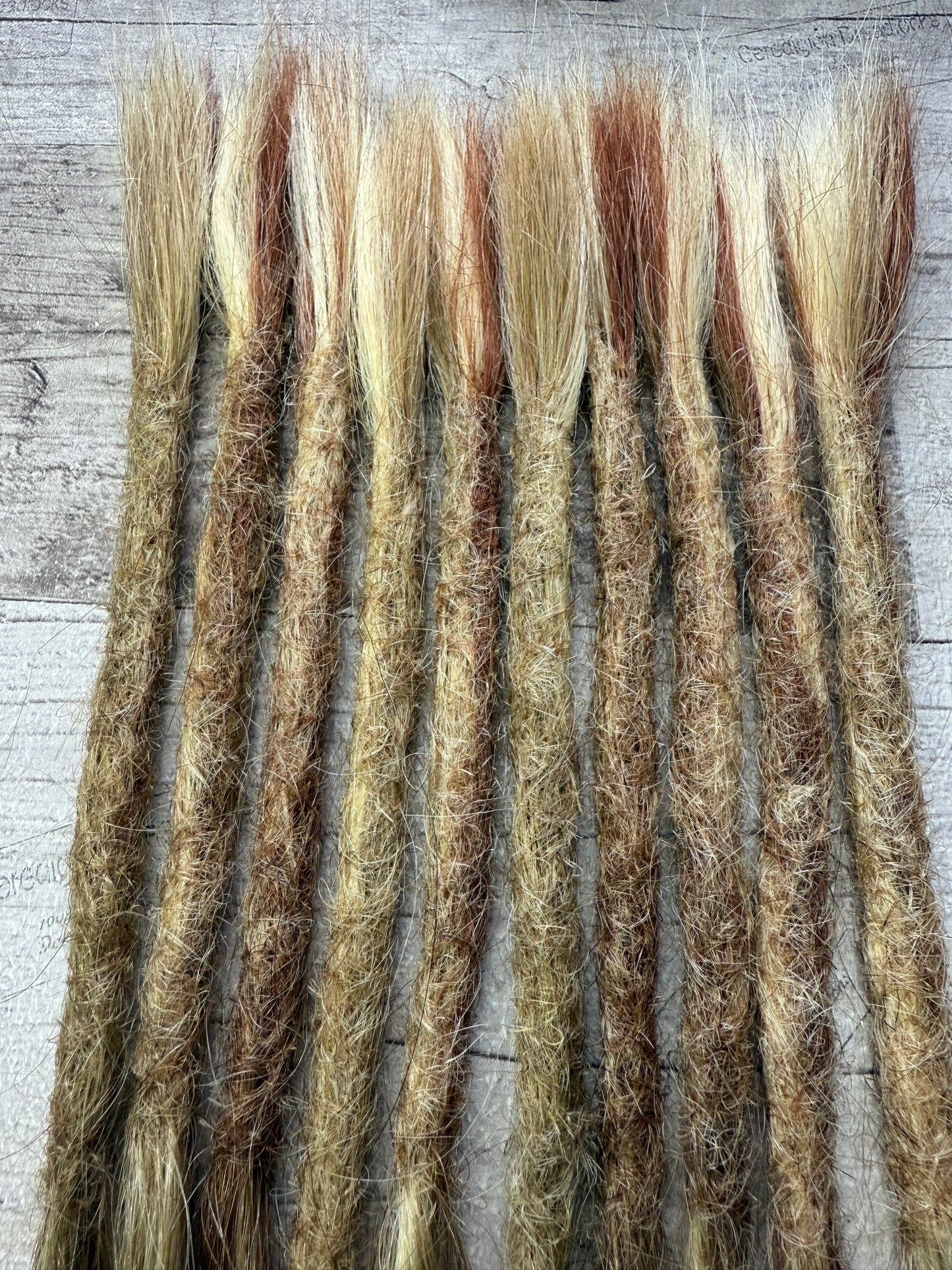Mixed Cinnamon Blonde Hair Extensions 17 Inch