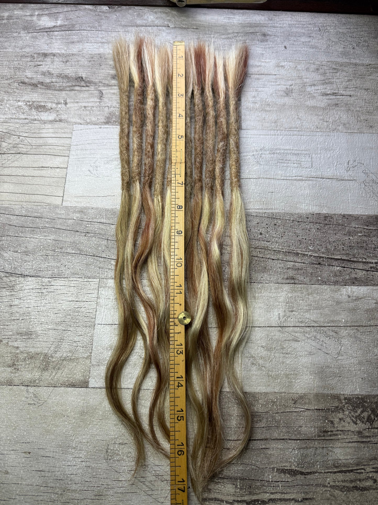 Mixed Cinnamon Blonde Hair Extensions 17 Inch