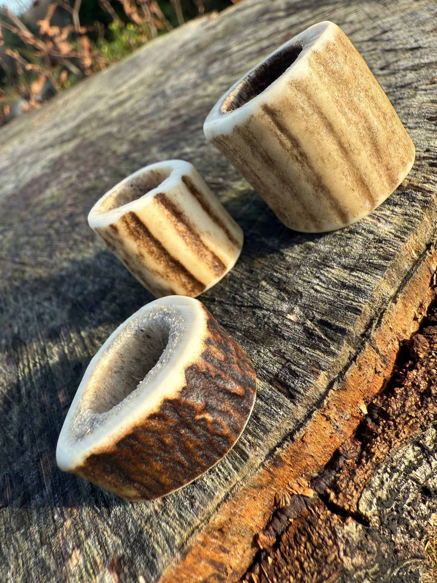 Antler Dreadlock Bead 14mm