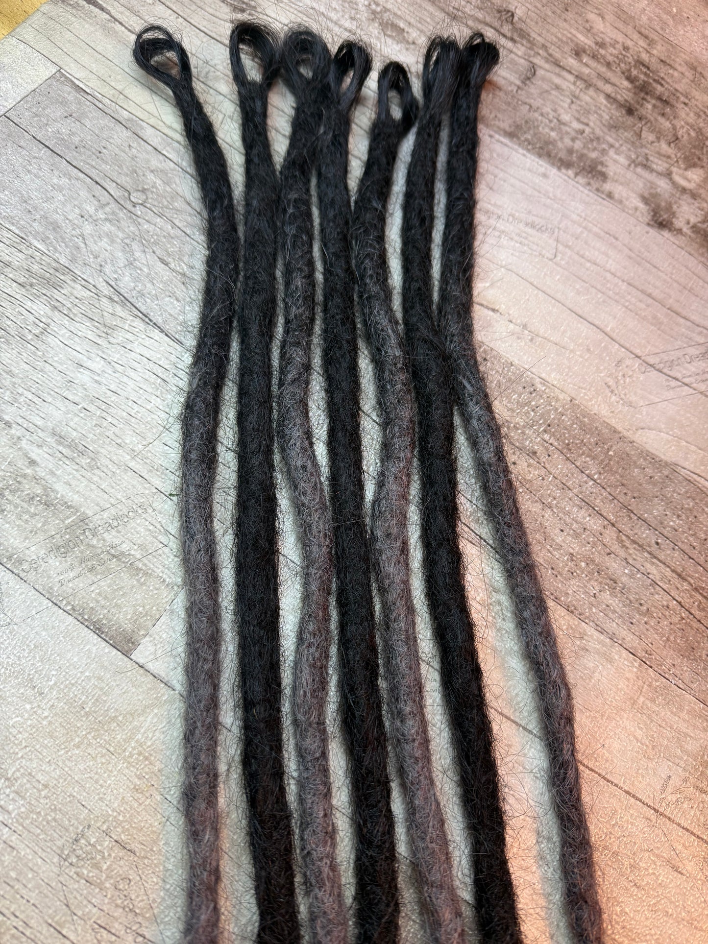 Lucy: x7 looped dreadlock extensions - Ceredigion Dreadlocks