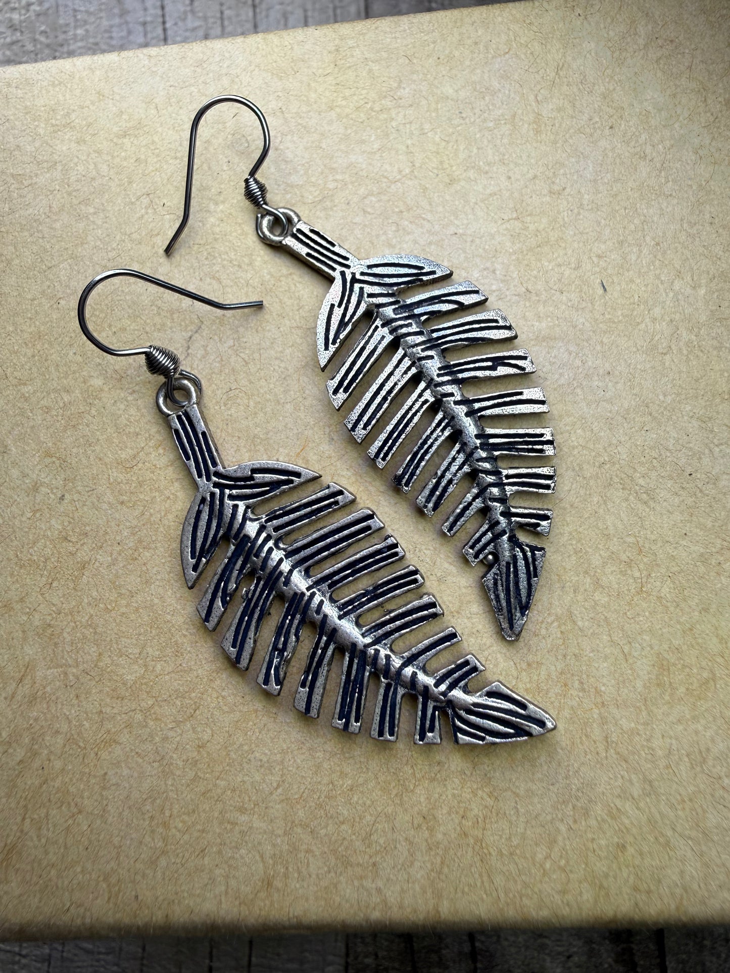 Silver Feather Earrings - Ceredigion Dreadlocks