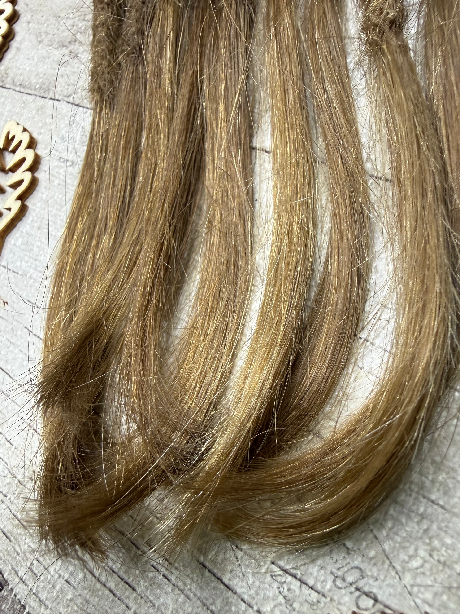 Raw Dark Blonde 9 Inch Extensions - Ceredigion Dreadlocks