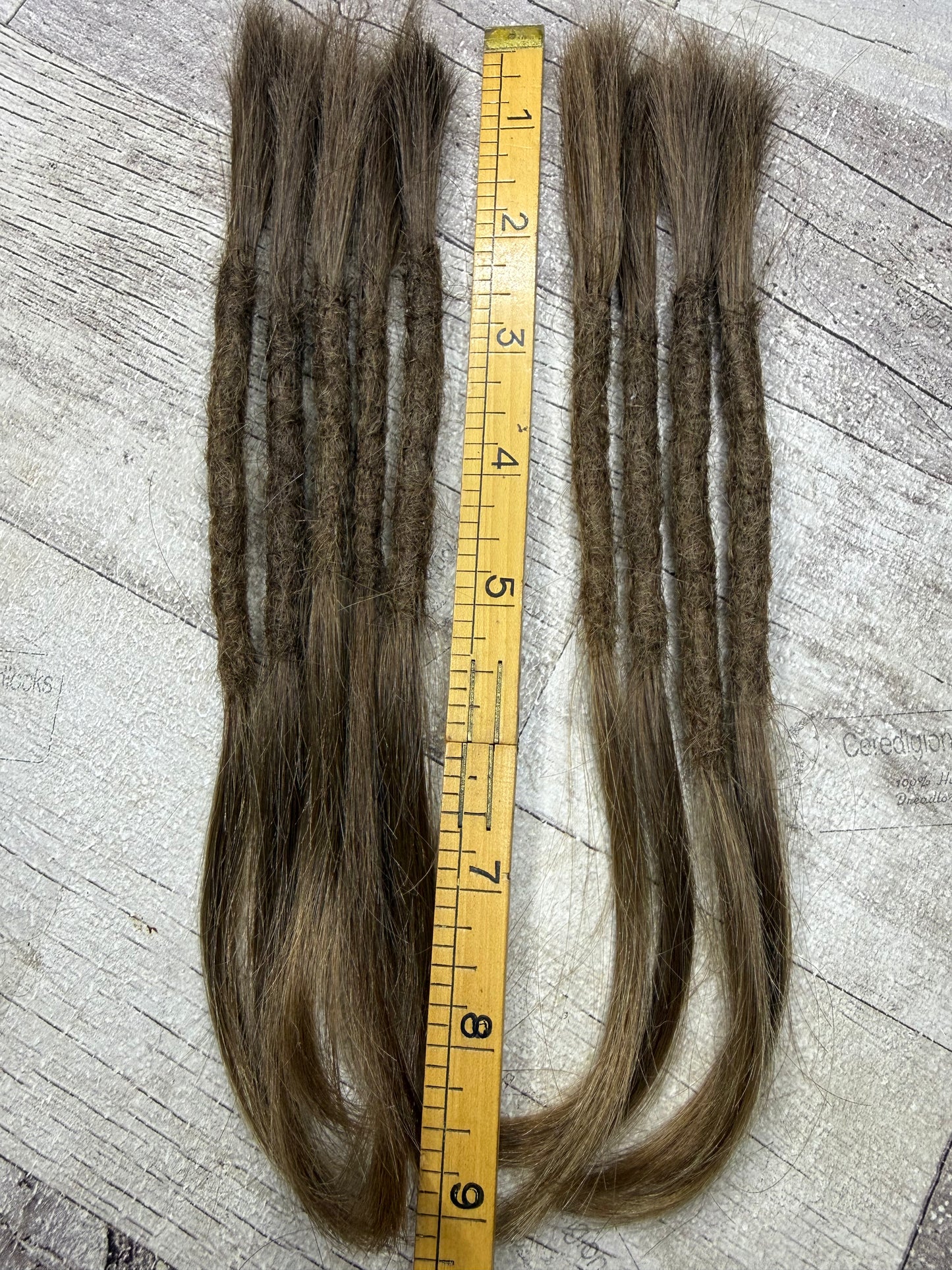 Raw Dark Blonde 9 Inch Extensions - Ceredigion Dreadlocks
