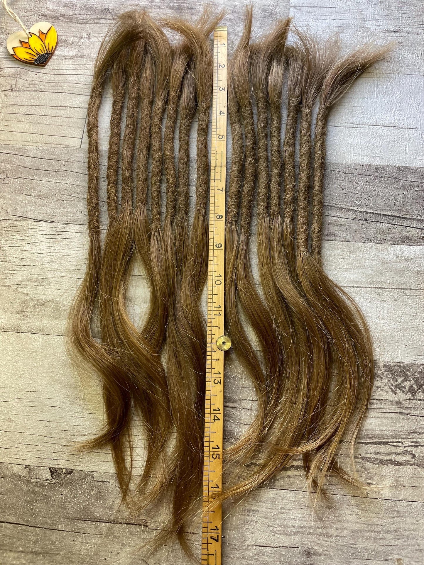 Raw Blonde Straight 17 Inch Extensions - Ceredigion Dreadlocks