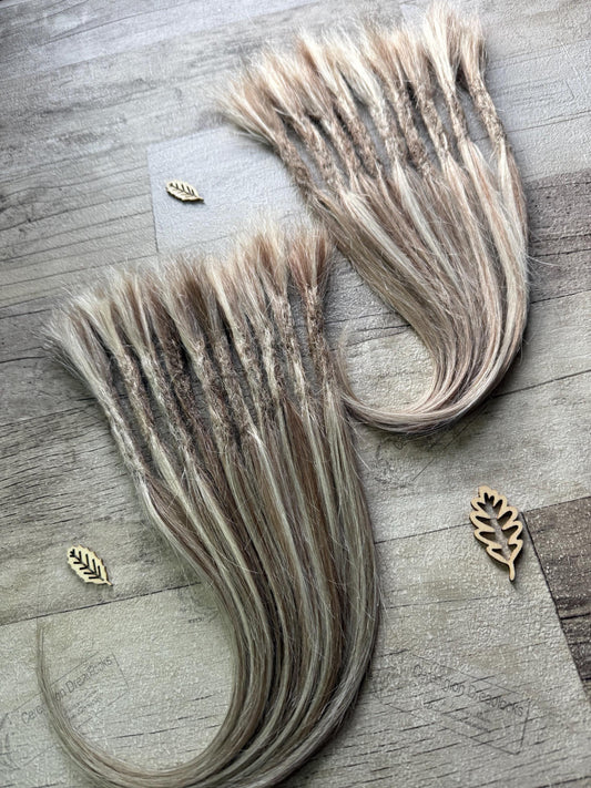 Remy Mixed Blonde 12 Inch Extensions - Ceredigion Dreadlocks