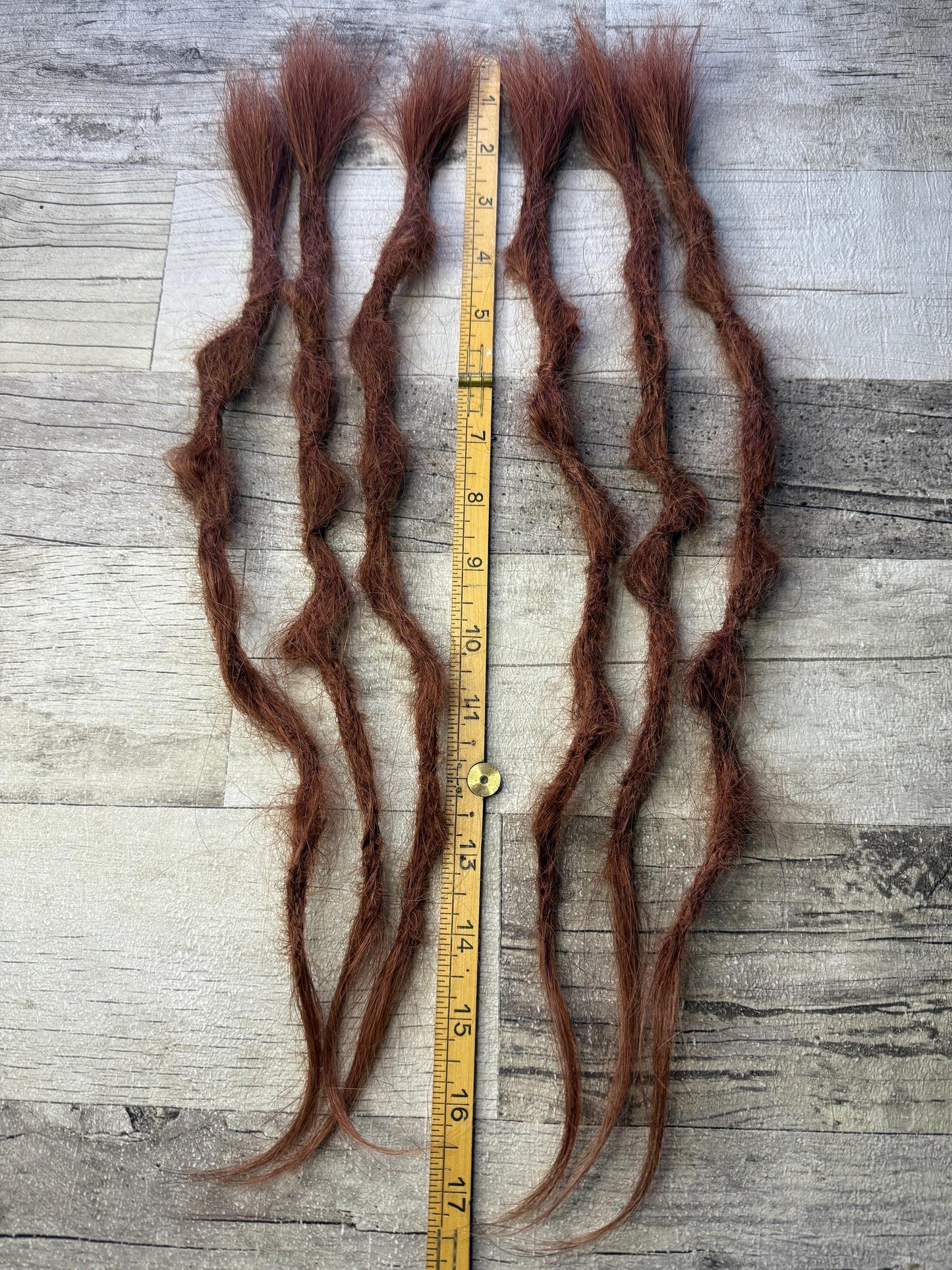 Remy Wild Style Auburn 17 Inch Extensions - Ceredigion Dreadlocks