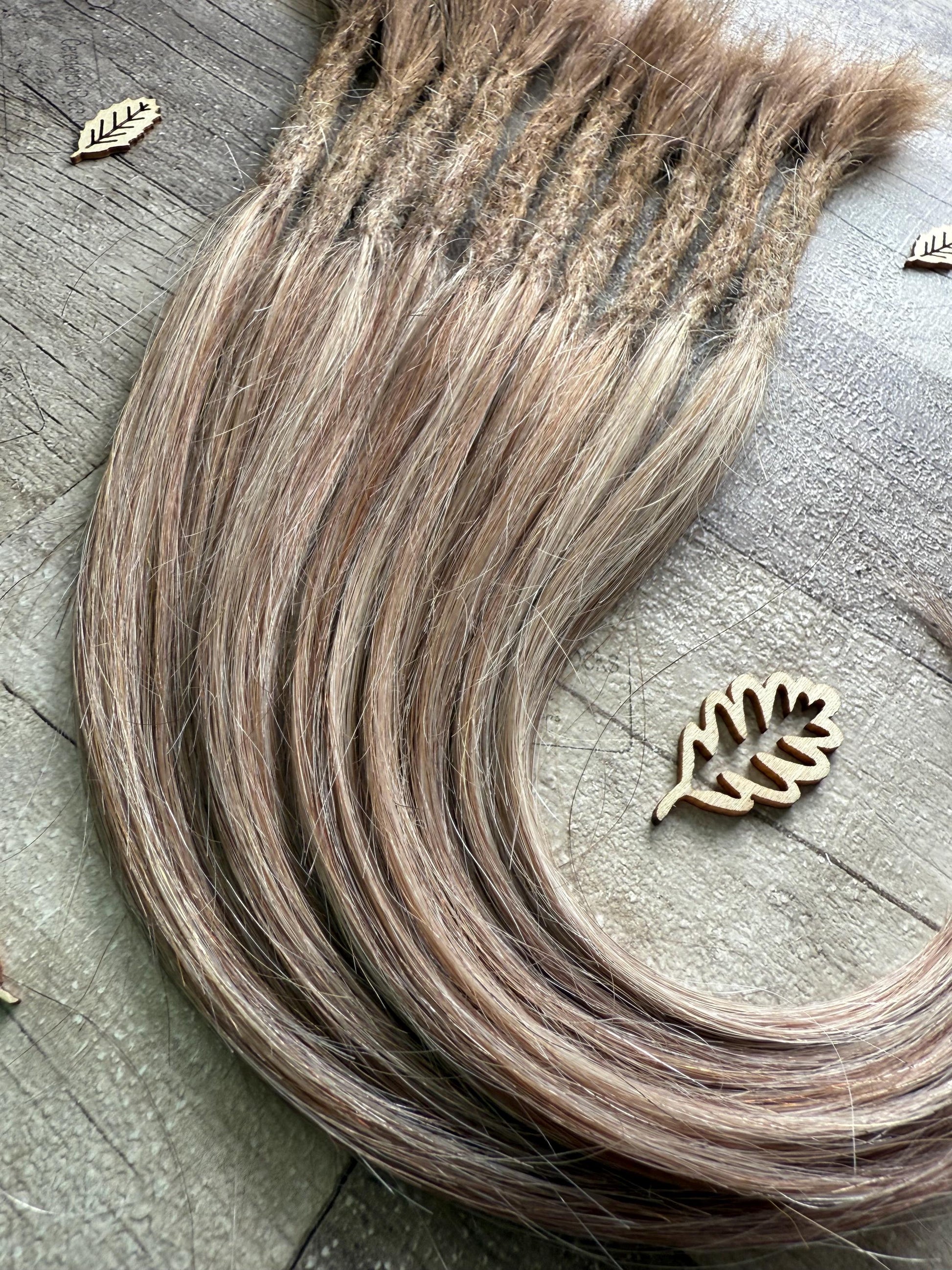 Balayage Blonde 14 Inch Extensions - Ceredigion Dreadlocks