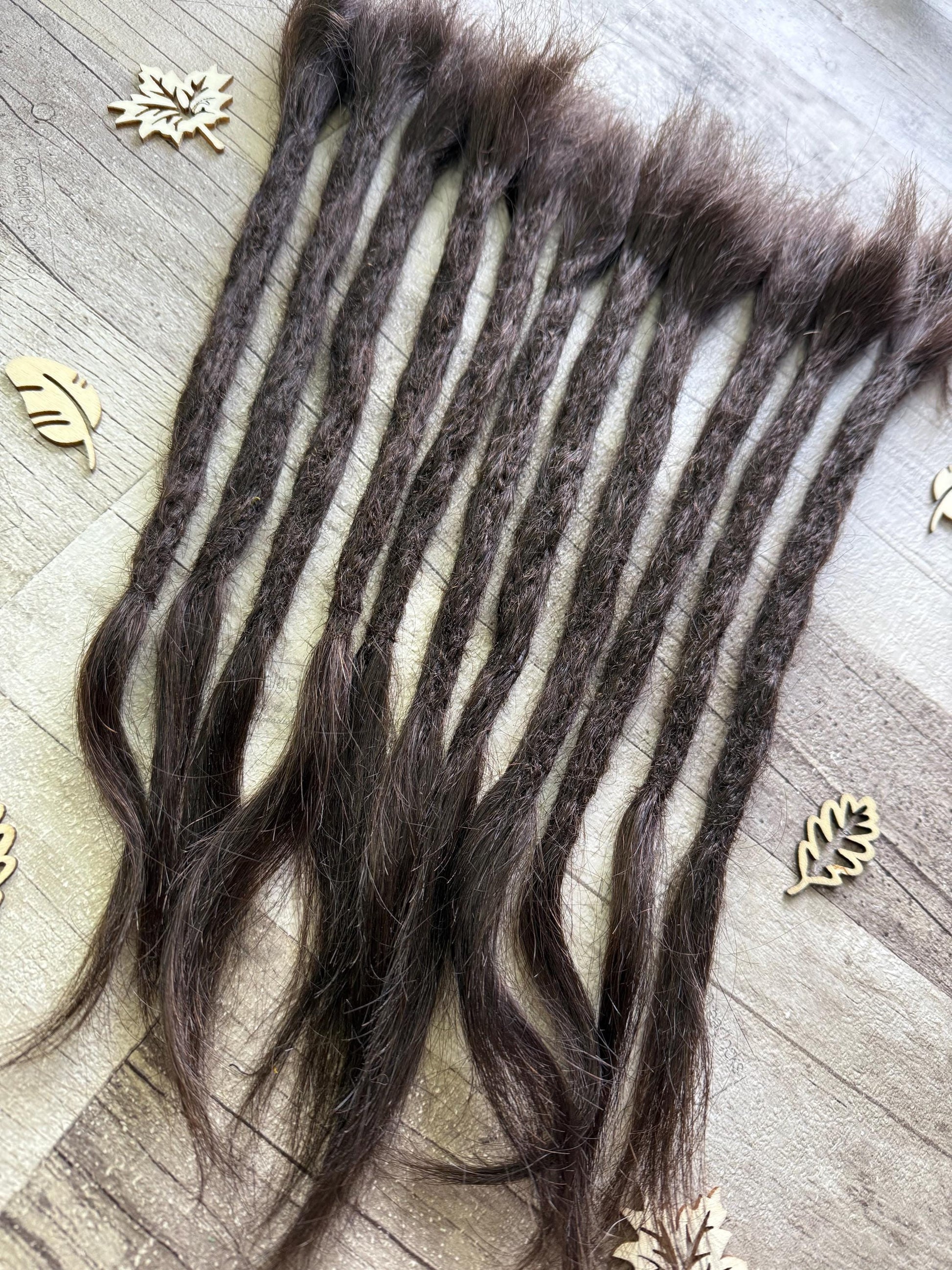Brown Chunky 14 Inch Extensions - Ceredigion Dreadlocks